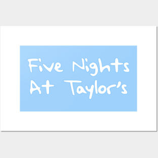 Five Nights at Taylor's Posters and Art